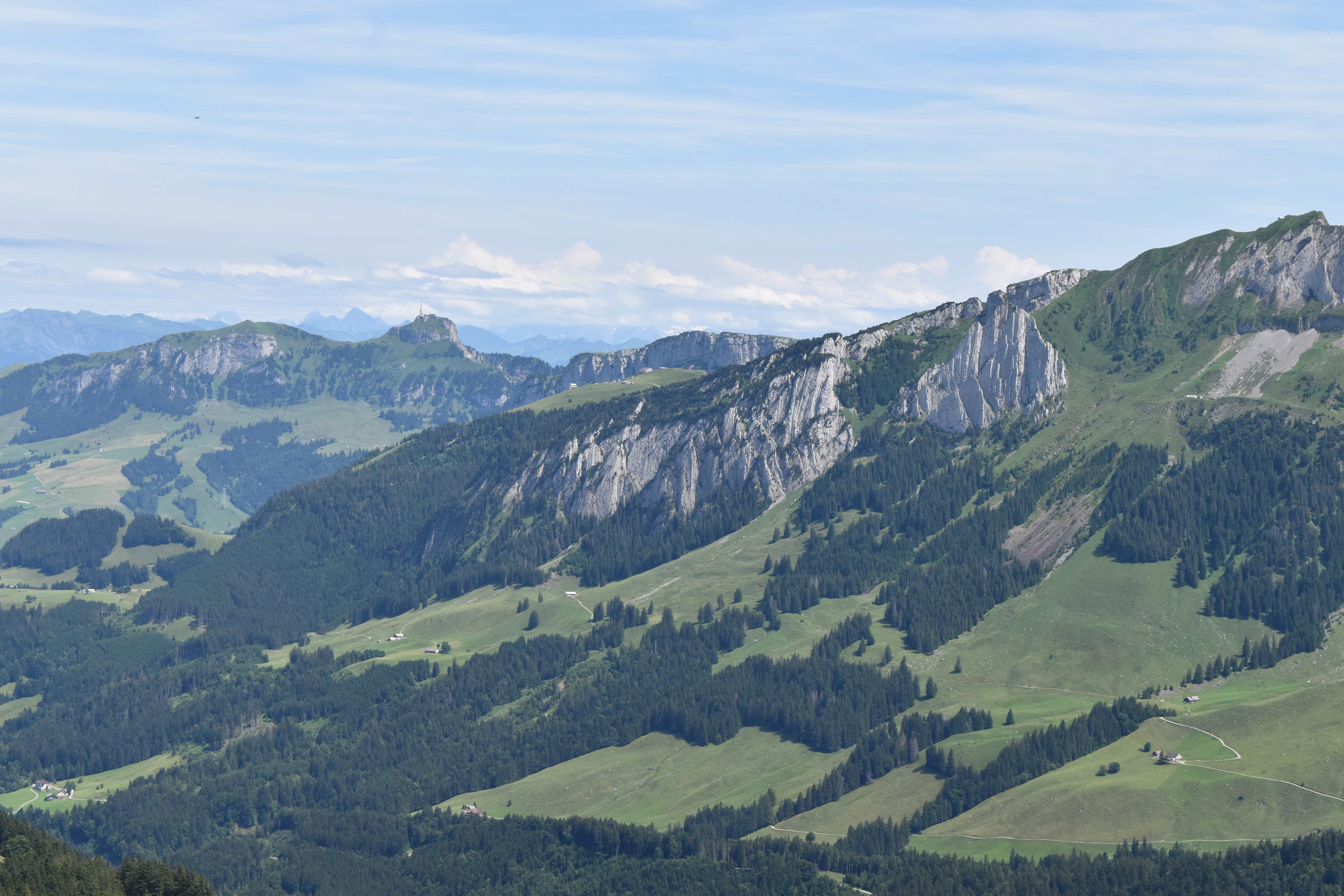 Kronberg Sicht zum Hohen Kasten